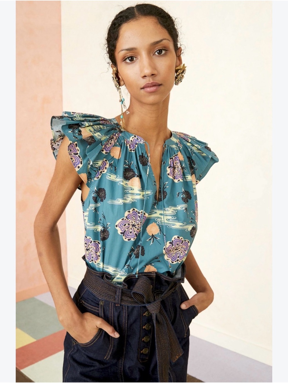 Ulla Johnson Elia Top - River size 2